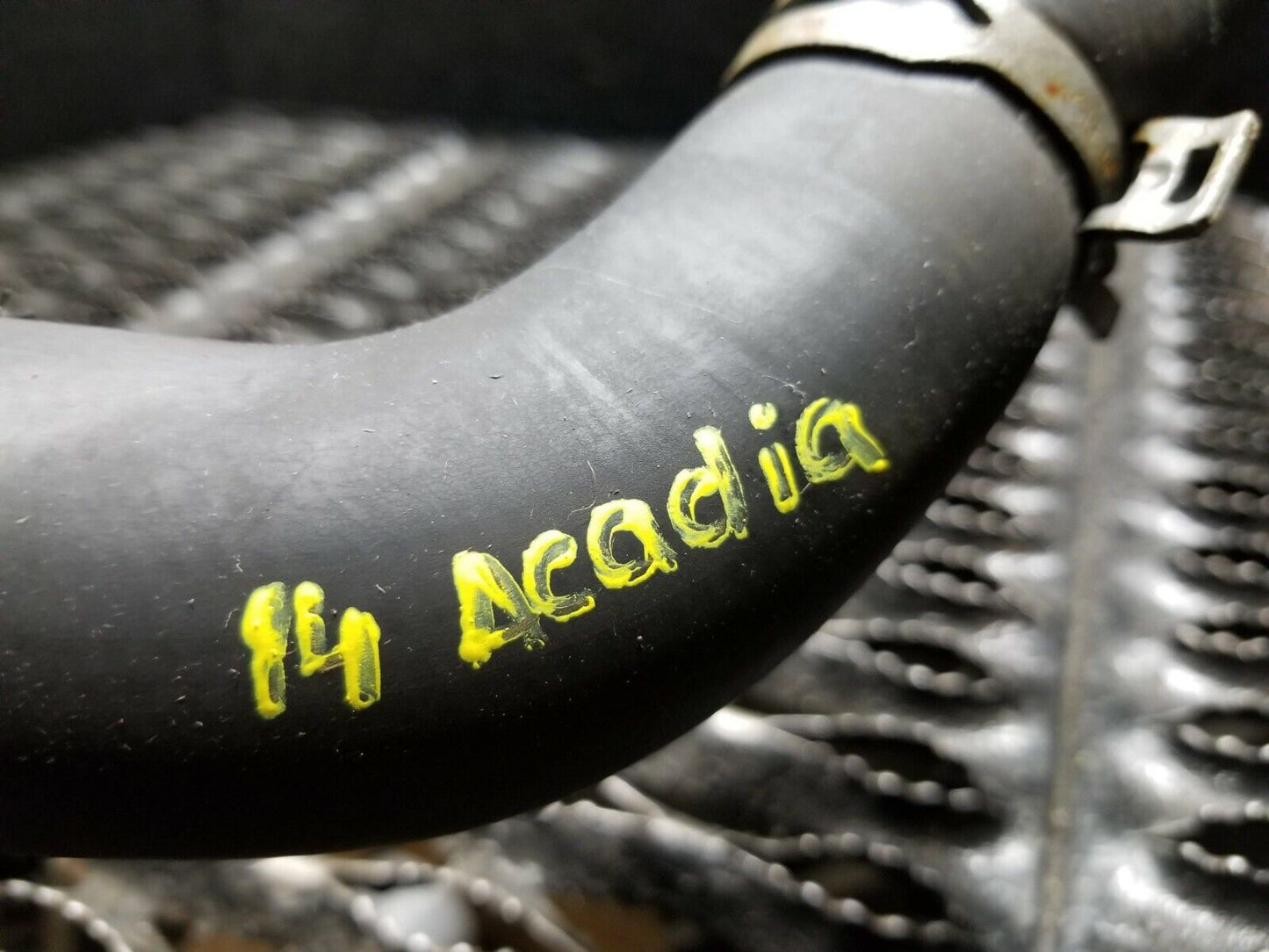 13 14 15 GMC Acadia Engine Radiator Cooling Hose Line 3.6l OEM
