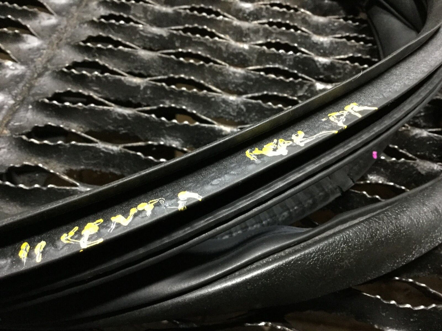 07 08 09 10 11 12 Nissan Sentra Rear Left Dr Side Door Weather Strip Seal OEM D8