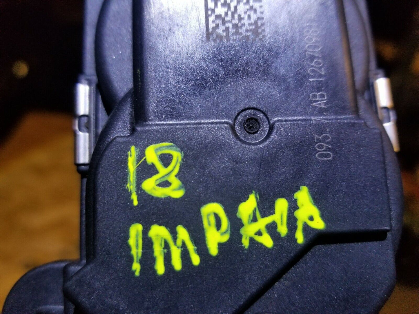 15 16 17 18 Chevy Impala Throttle Body OEM 42k Miles