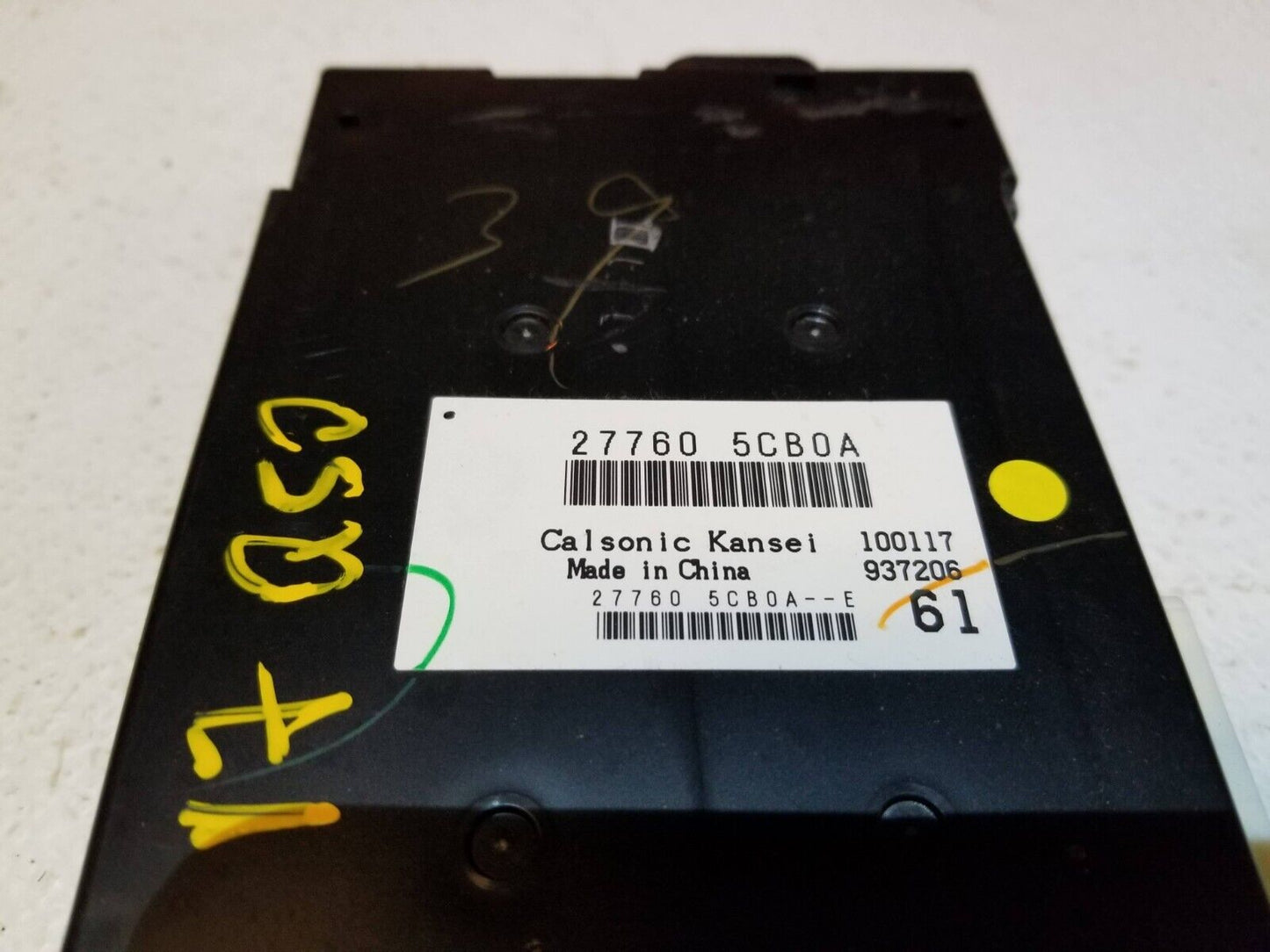 16 17 18 19 Infiniti Q50 Temperature Climate Control Module 277605cb0a OEM