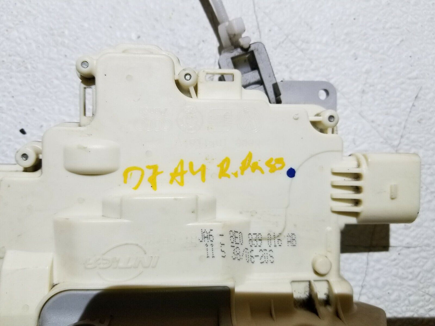 06 07 08 Audi A4 Rear Right Pass Door Lock Latch Actuator OEM 85k Miles