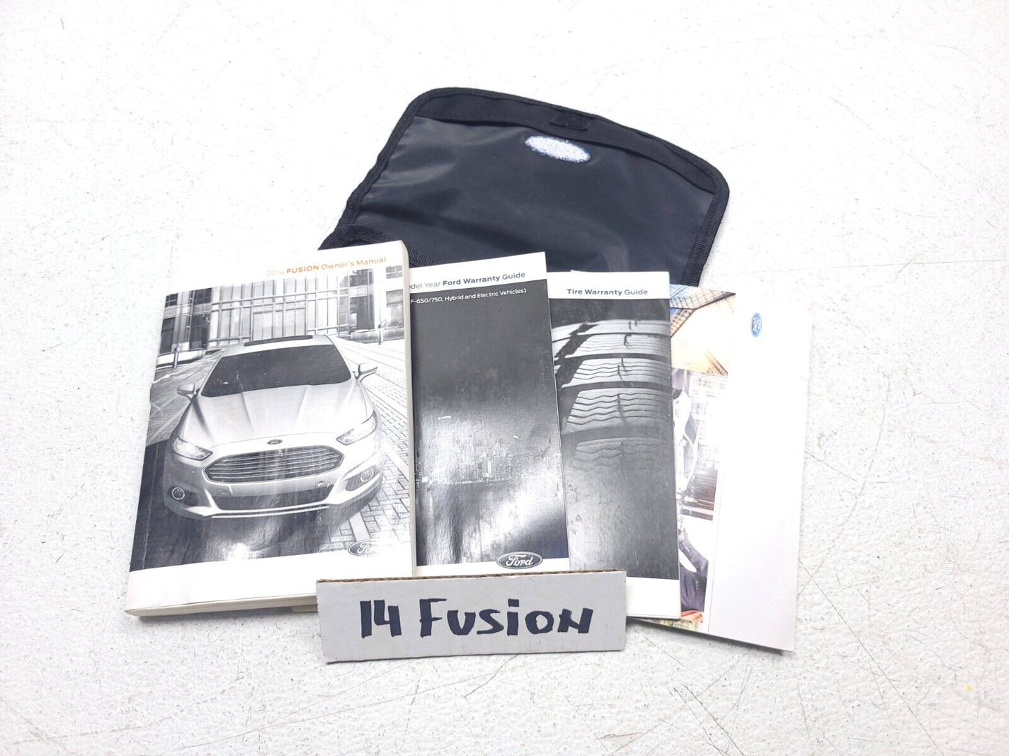 13 14 15 16 Ford Fusion Owner's Manual W/ Case OEM