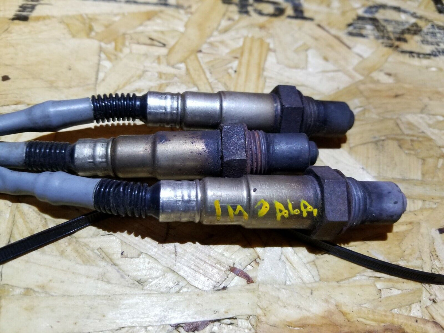 07 08 09 10 11 12 13 Chevy Impala 3.6l Oxygen Sensor 3pcs OEM