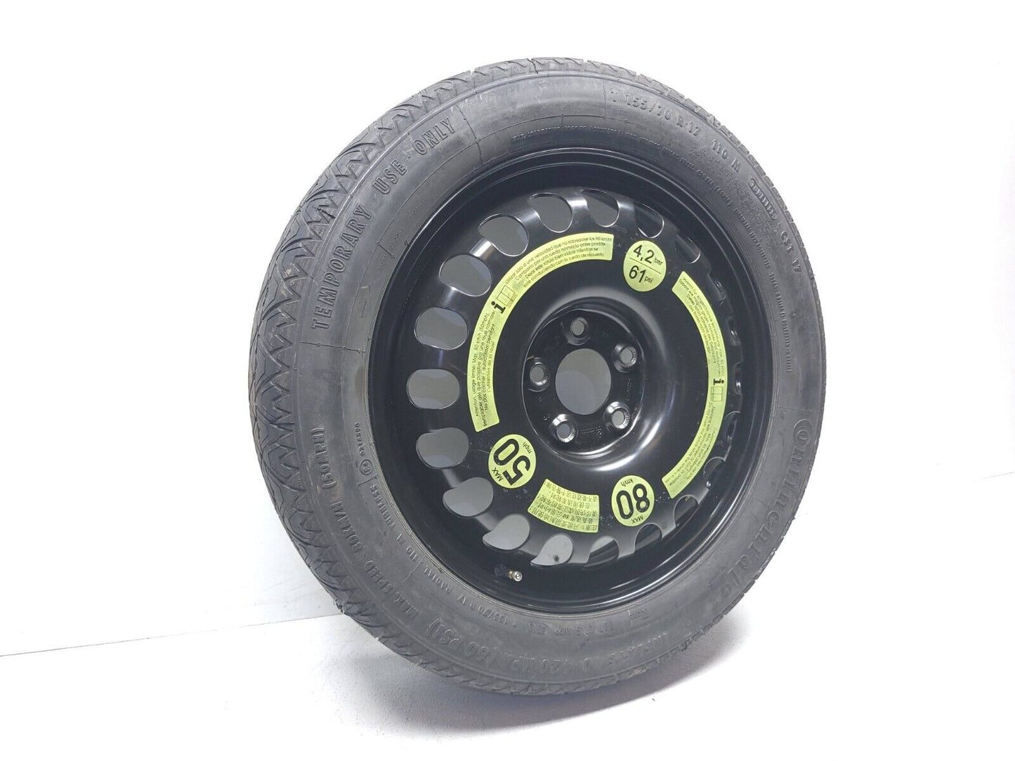 2011 - 2015 Mercedes E350 W212 Spare Tire 155/70r17 OEM