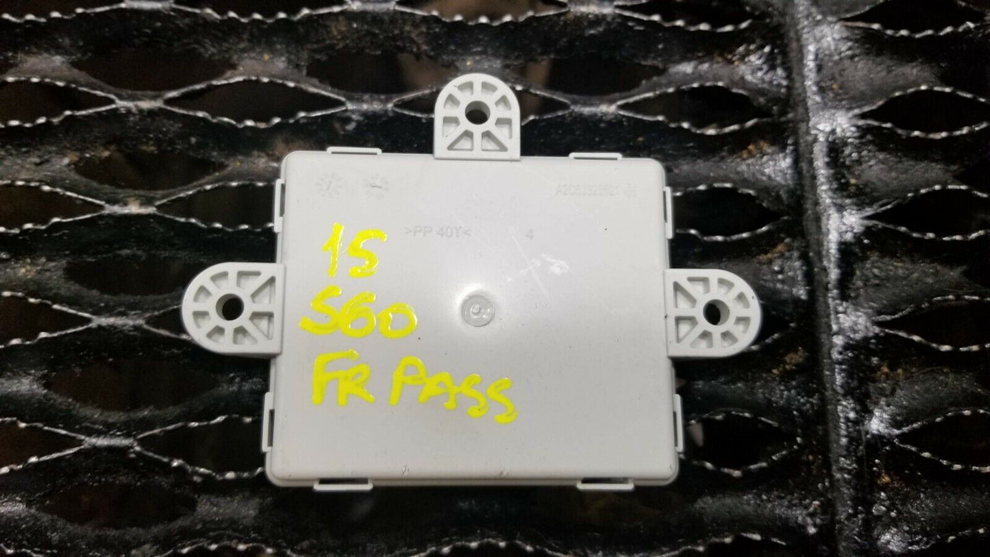 14 15 16 17 Volvo S60 Ecu Front Pass Door Control Module 31343044 OEM 42k