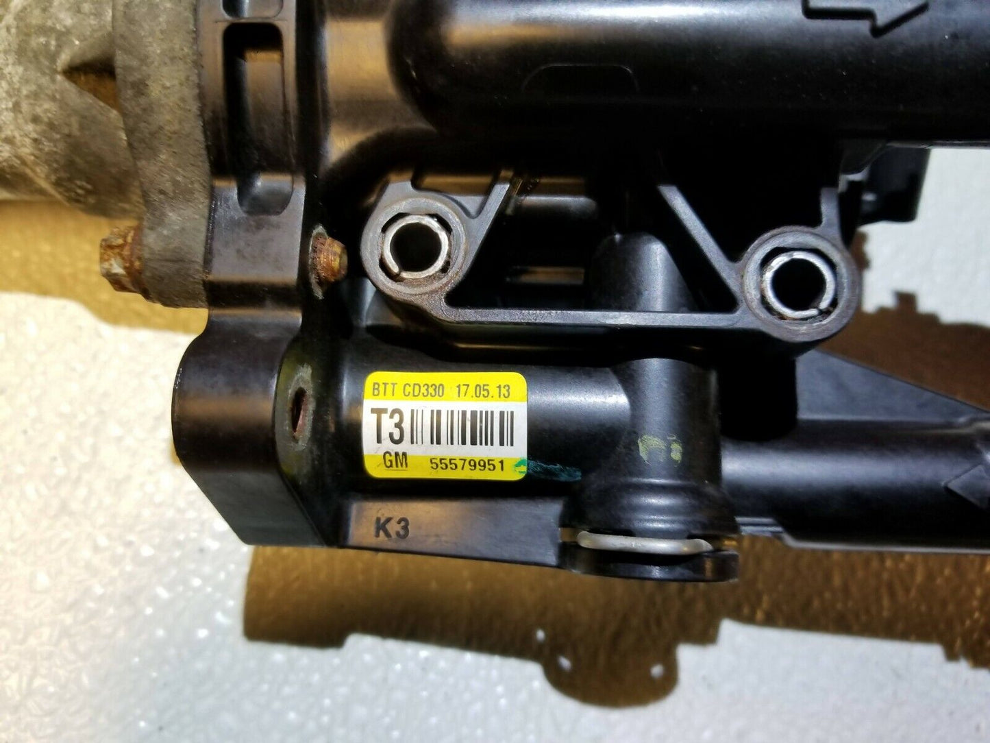 11 12 13 14 15 Chevy Cruze 1.8l Thermostat Housin W/ Hoses OEM 23k Miles