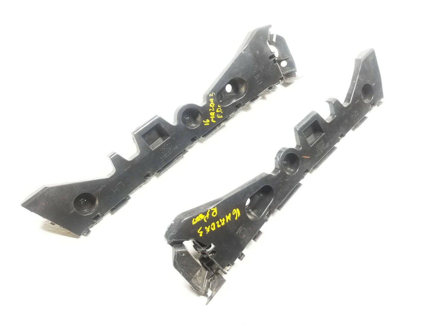 14 15 16 Mazda 3 Sdn Rear Bumper Bracket Pair OEM 41k Miles