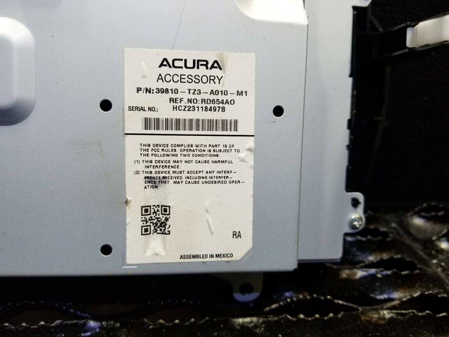 15 16 17 Acura TLX Information Display Screen 39810-tz3-a010-m1 OEM