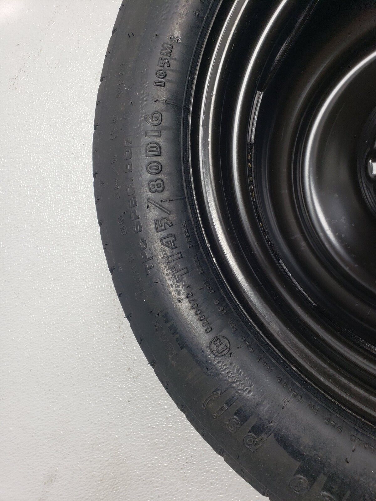 06 07 08 09 Mercury Milan Spare Tire T145/80d16 OEM