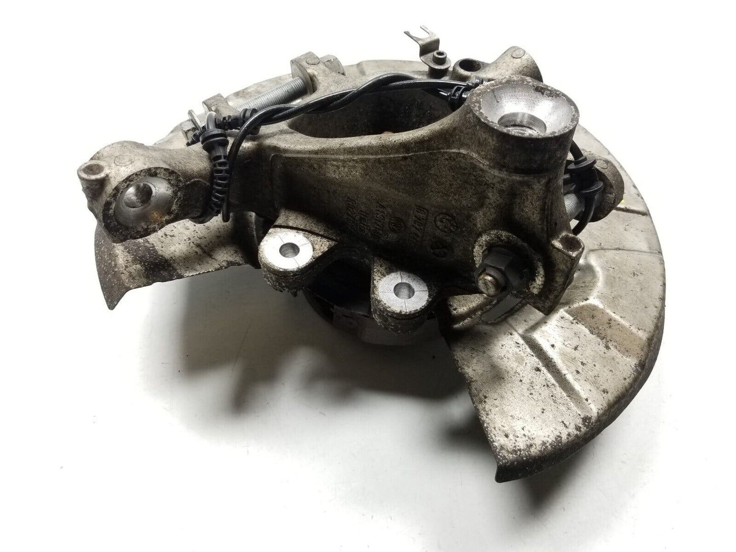 09 10 11 12 BMW 750li Rear Right Pass Side Spindle Knuckle OEM
