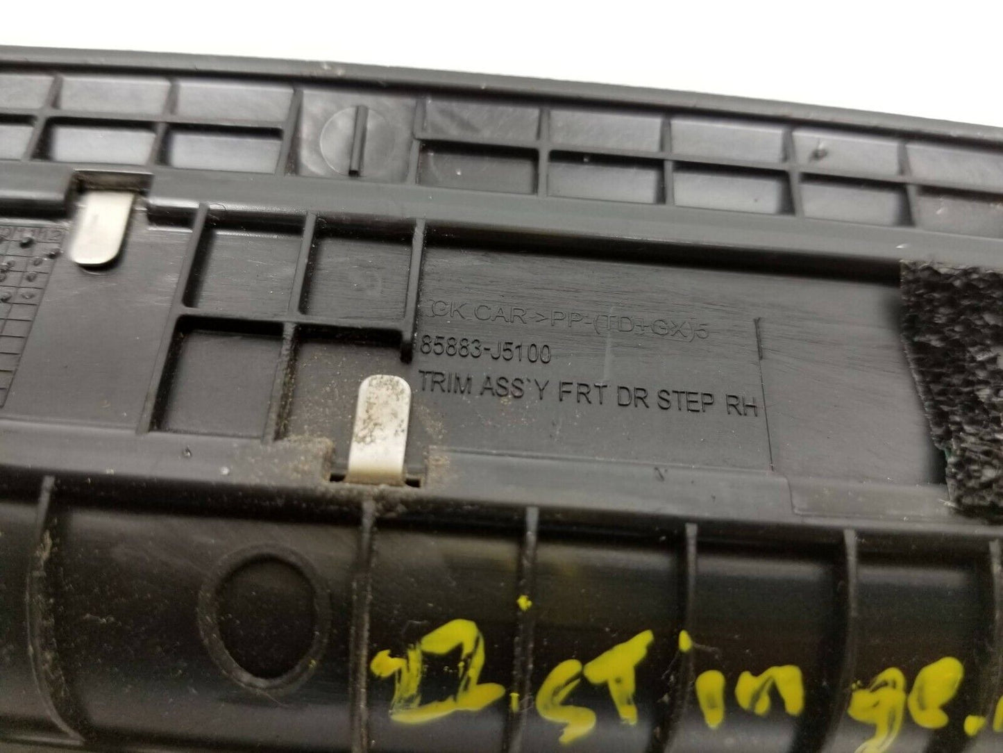 20 21 22 Kia Stinger Front Right Pass Door Sill Scuff Plate Trim OEM 312 Miles