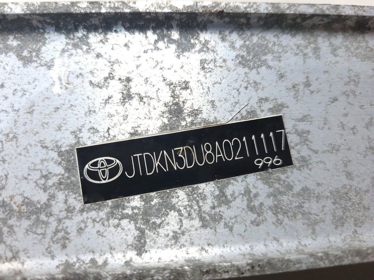 10-15 Toyota Prius Rear Bumper Reinforcement Absorber Bar OEM