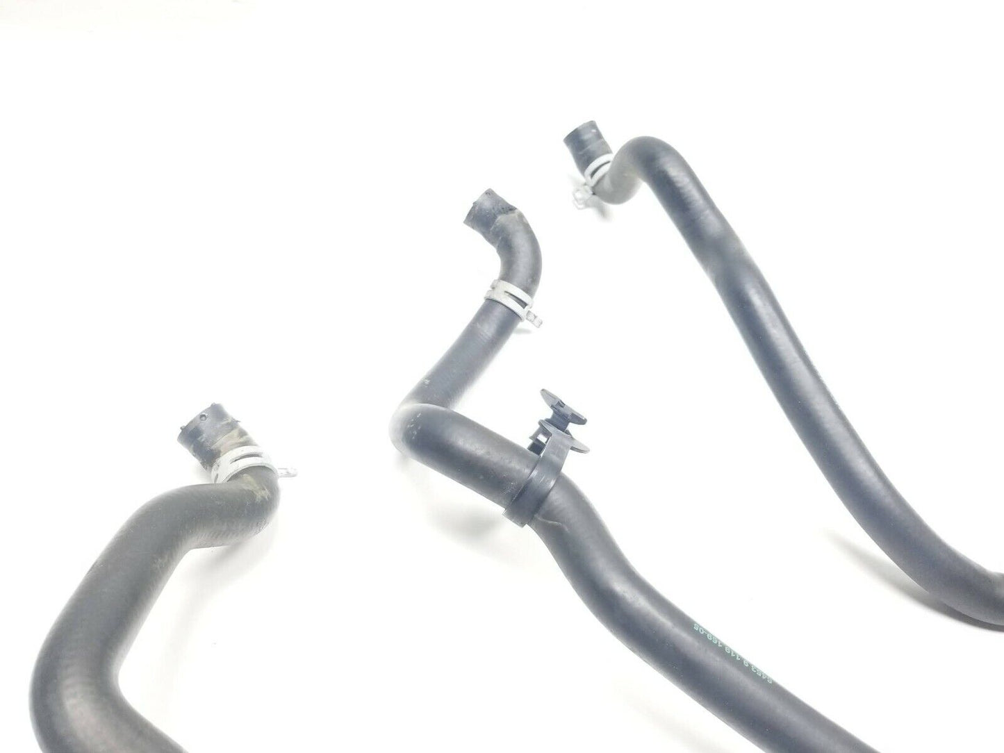 09 10 11 12 BMW 750li Radiator Coolant Return Pipe Tube Hose Line W/ Pump OEM