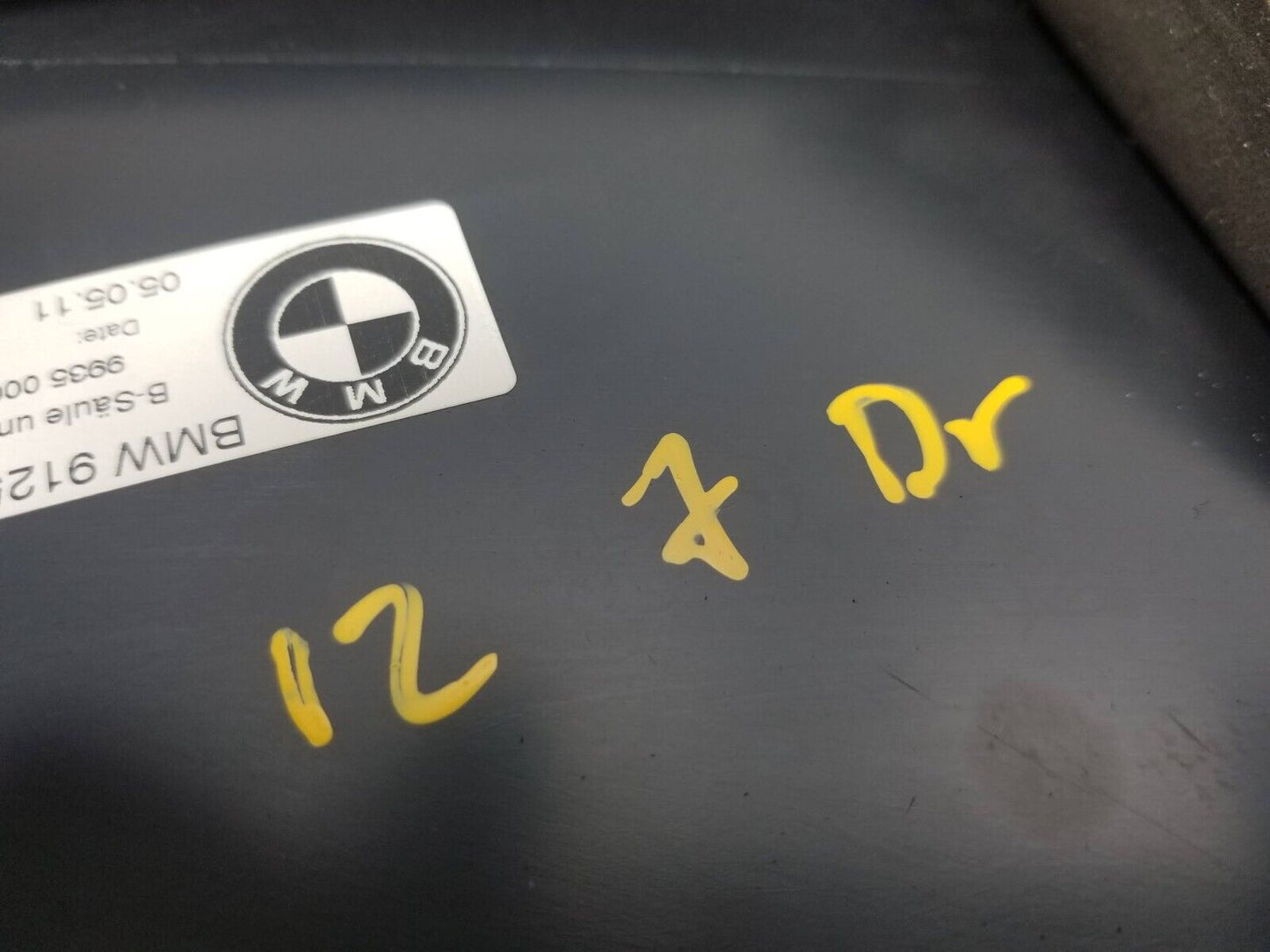 09 10 11 12 BMW 750li Left Driver Lower B Pillar Trim Cover OEM