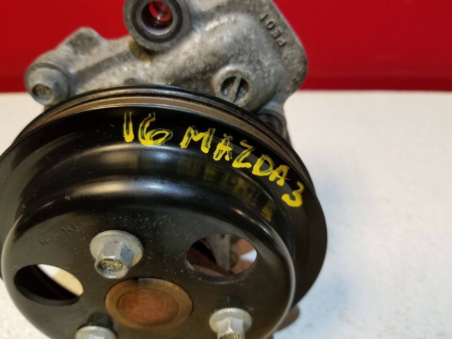 14 15 16 Mazda 3 2.0l Engine Water Pump OEM 41k Miles