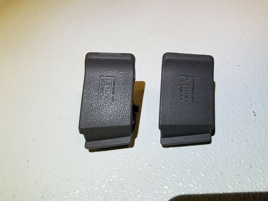 11 12 13 Honda Odyssey Center Console Rear Outlet Cap 2pcs OEM