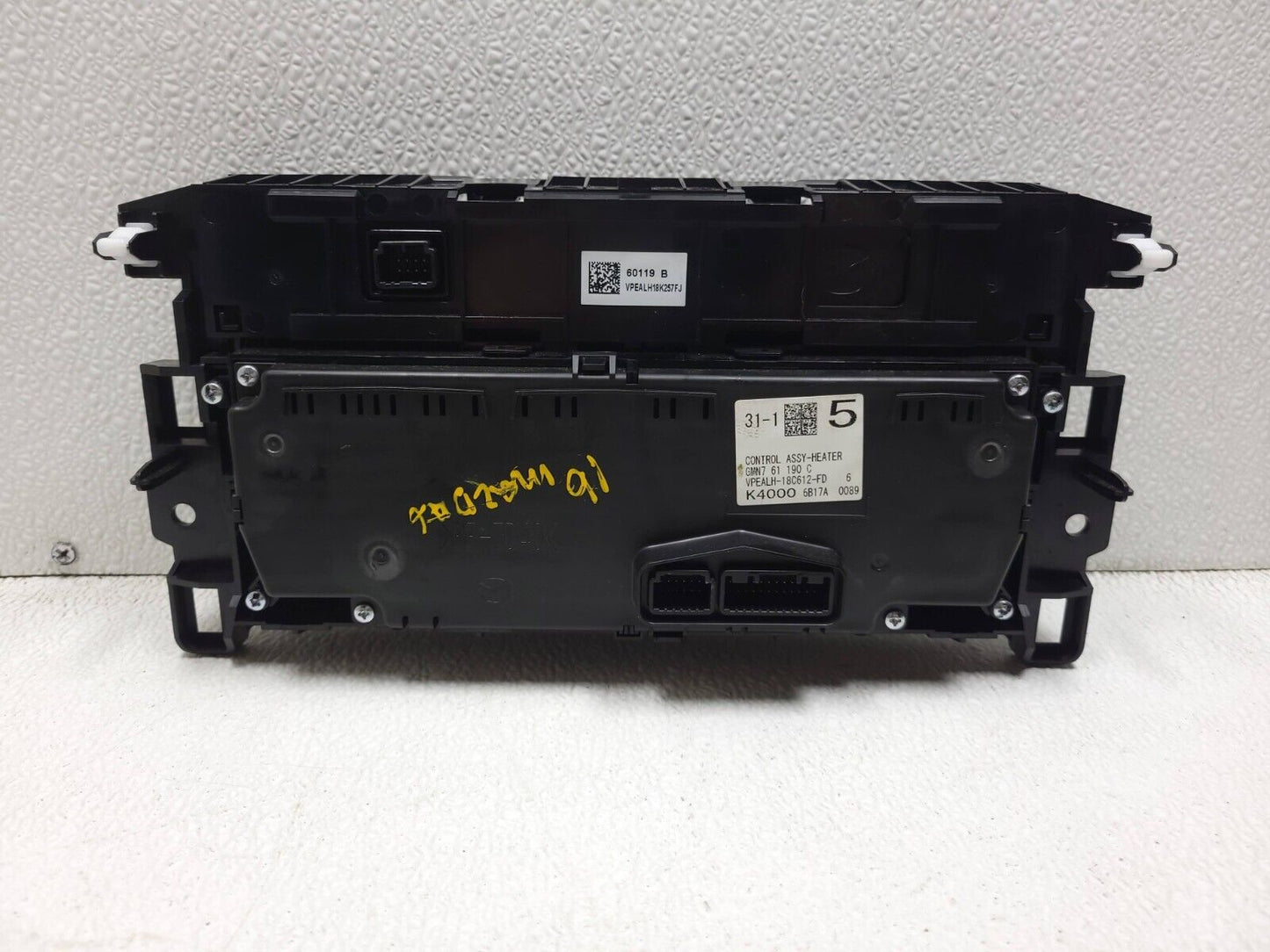 2014 - 2017 Mazda 6 AC Climate Control A/c Heater Temperature Switch  OEM