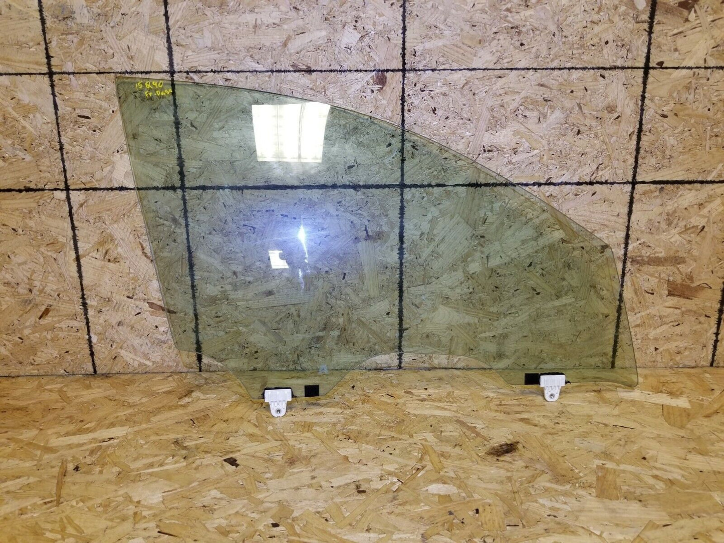 2014 2015 Infiniti Q40 Front Right Passenger Door Window Glass OEM 34k