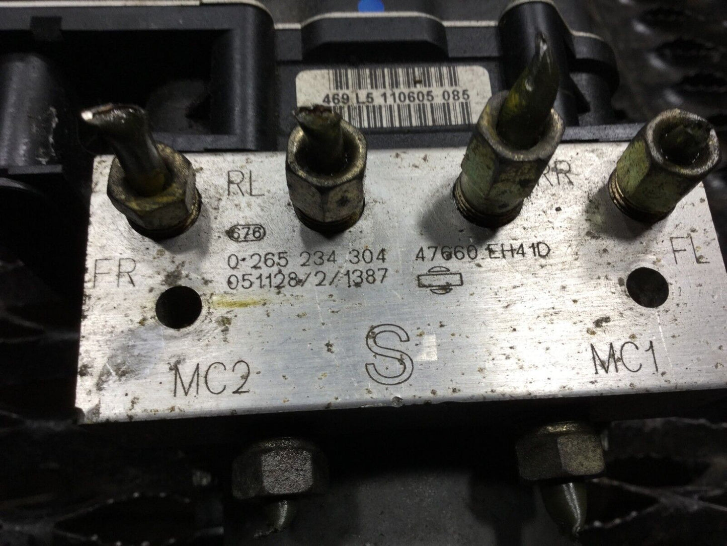 2006 2007 Infiniti M35 M35x AWD At Anti-lock Brake Pump W/ Module 47660eh41d OEM