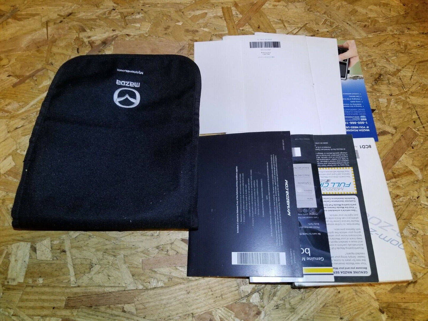 09 10 11 12 13 Mazda 6 Owners Manual W/ Case OEM