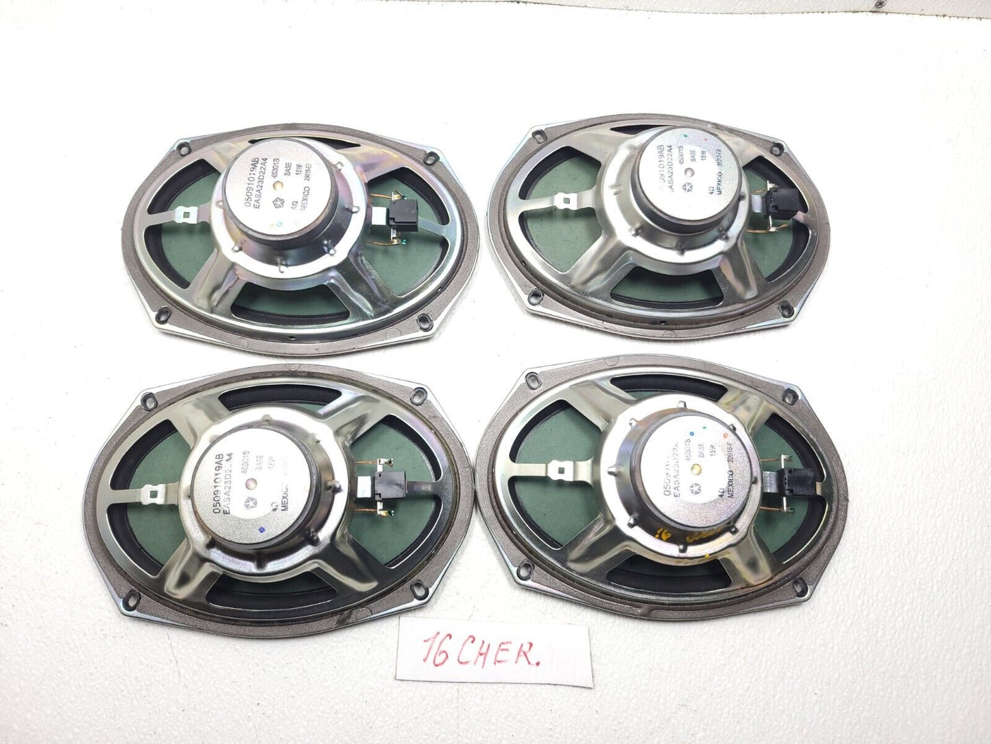 14 15 16 17 18 Jeep Cherokee Door Speaker 4pcs OEM