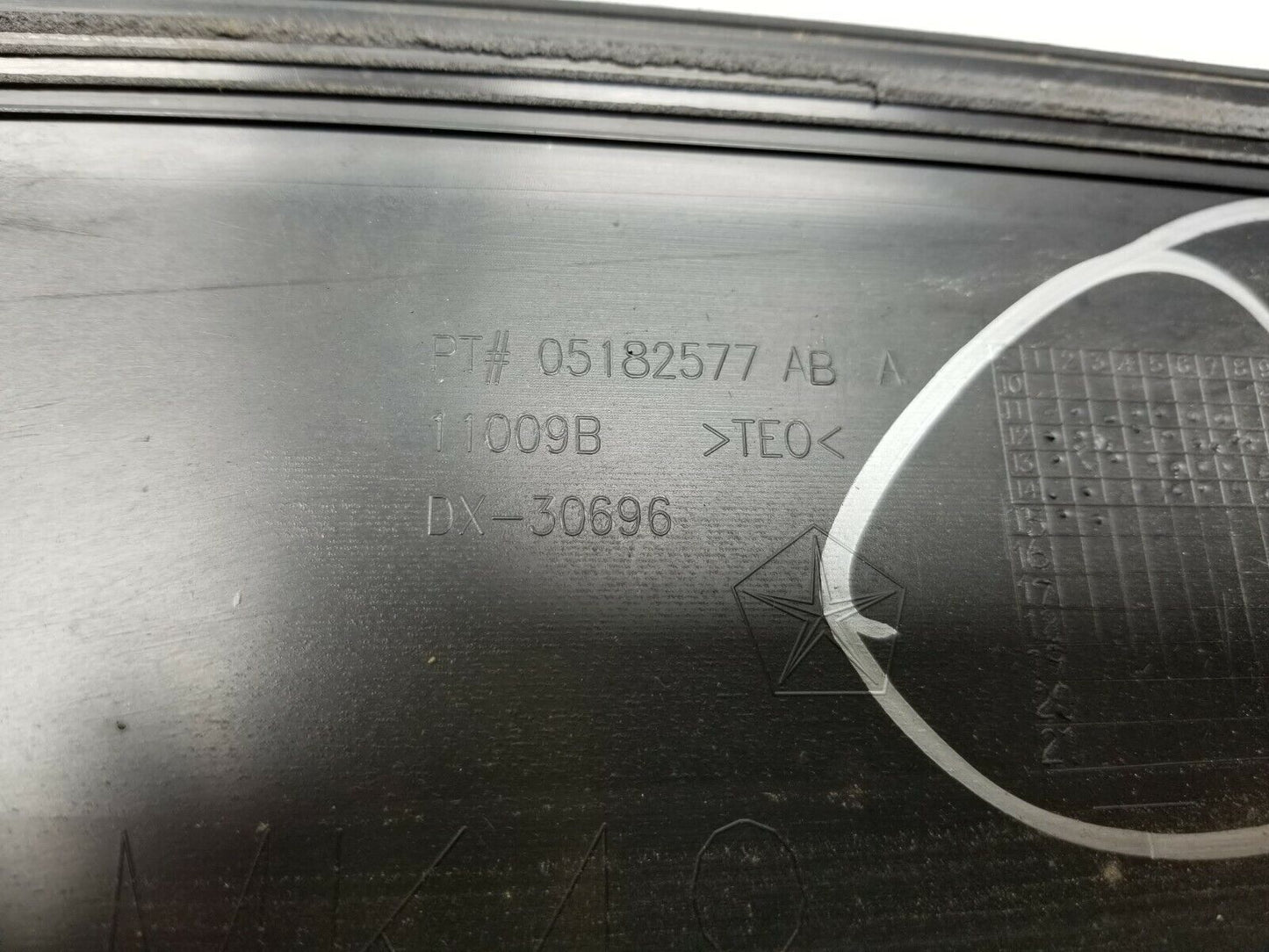 13 14 15 16 Jeep Compass Rear Left Driver Door Trim Molding OEM