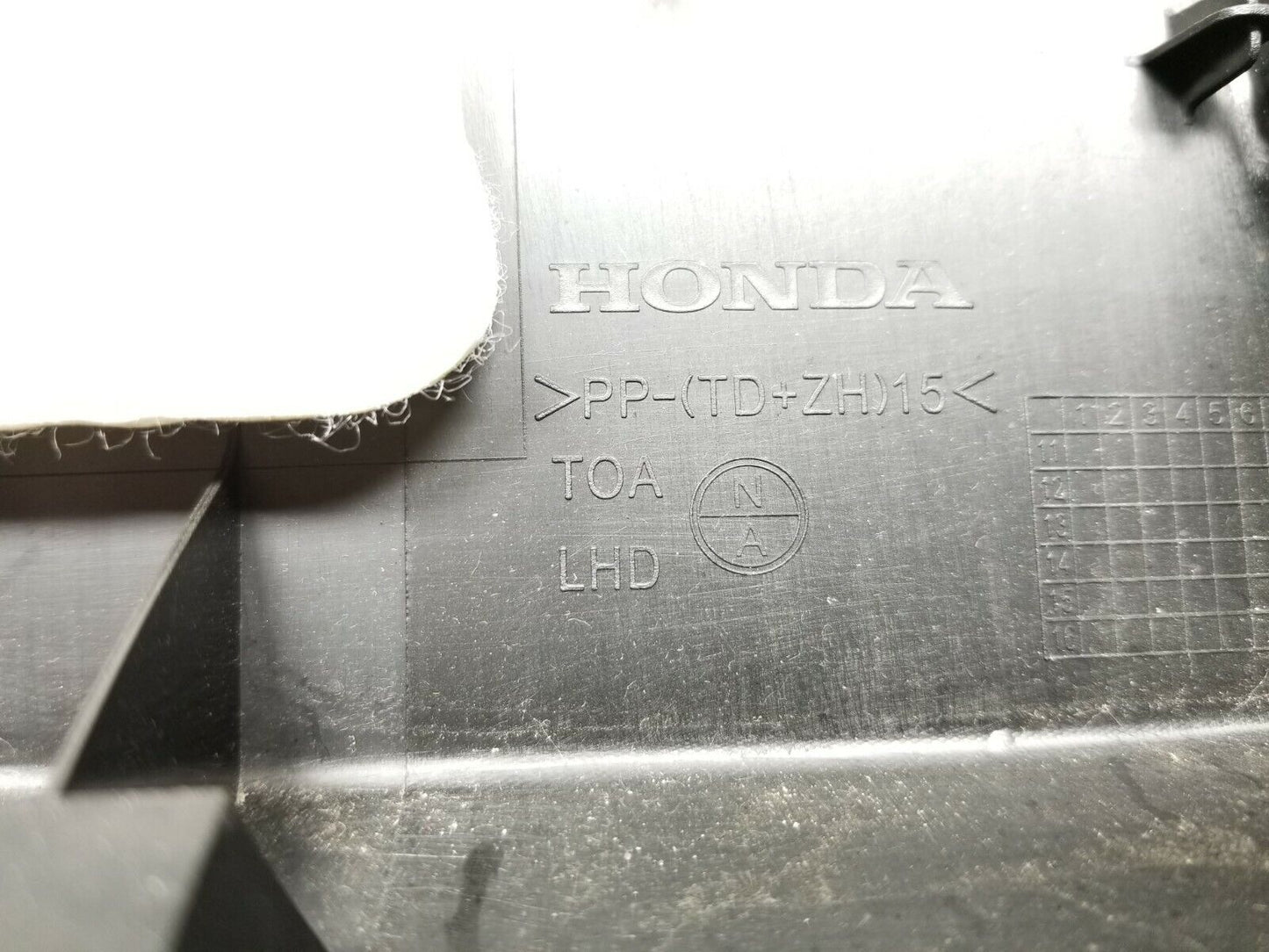 12 13 14 Honda Cr-v Left Driver Side Underdash Trim Panel OEM