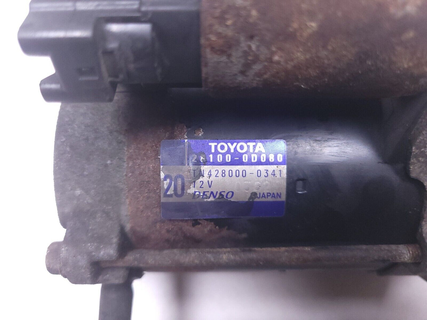03 - 08 Toyota Corolla Stater Motor 28100-0d080 OEM