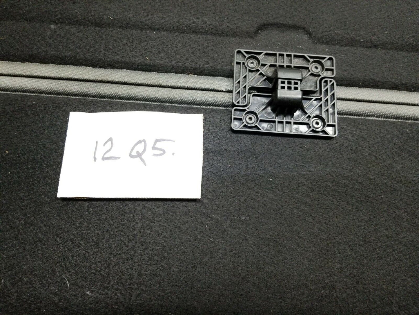10 11 12 Audi Q5 Rear Trunk Cover Deck Shelf Panel OEM 72k Miles