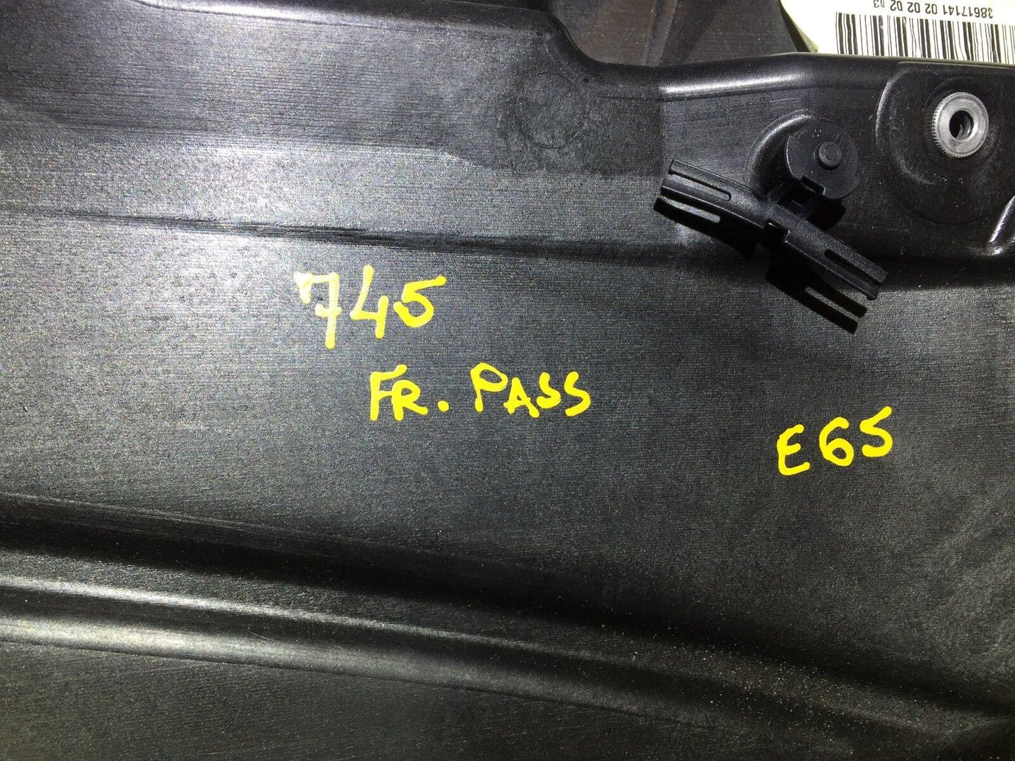 03 04 05 06 07 06bmw E65 Front Right Pass Door Carrier Panel OEM