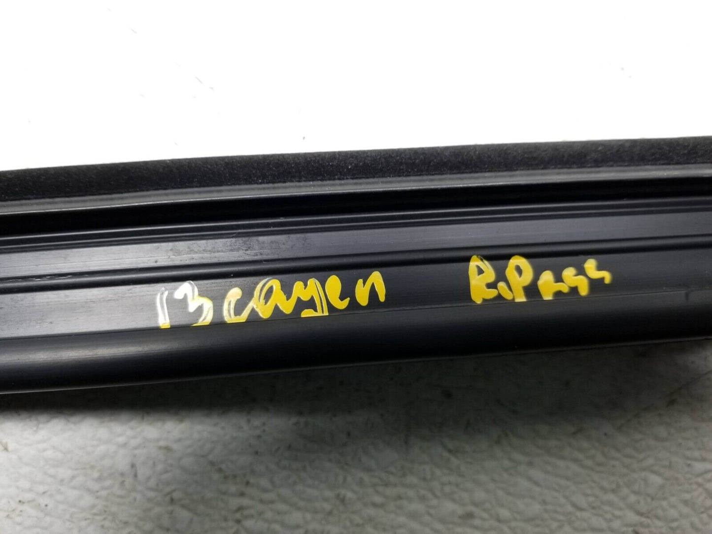 2011 - 2014 Porsche Cayenne Rear Right Pass Side Door Window Molding Seal OEM