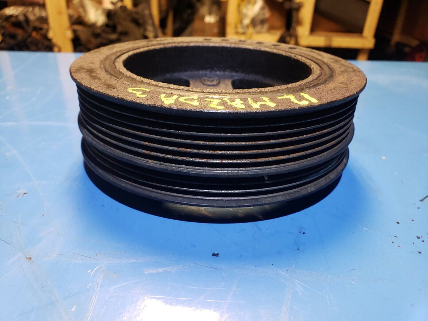 10 11 12 13 Mazda 3 2.0l Crankshaft Pulley Harmonic Balancer W/ Bolt OEM