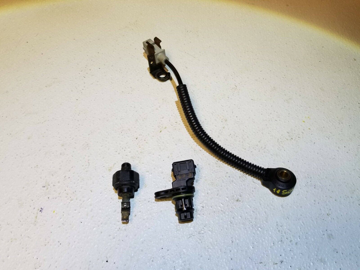 10 11 12 Kia Soul 2.0l Knock Oil Pressure Crankshaft Sensor 3pcs OEM 57k Miles