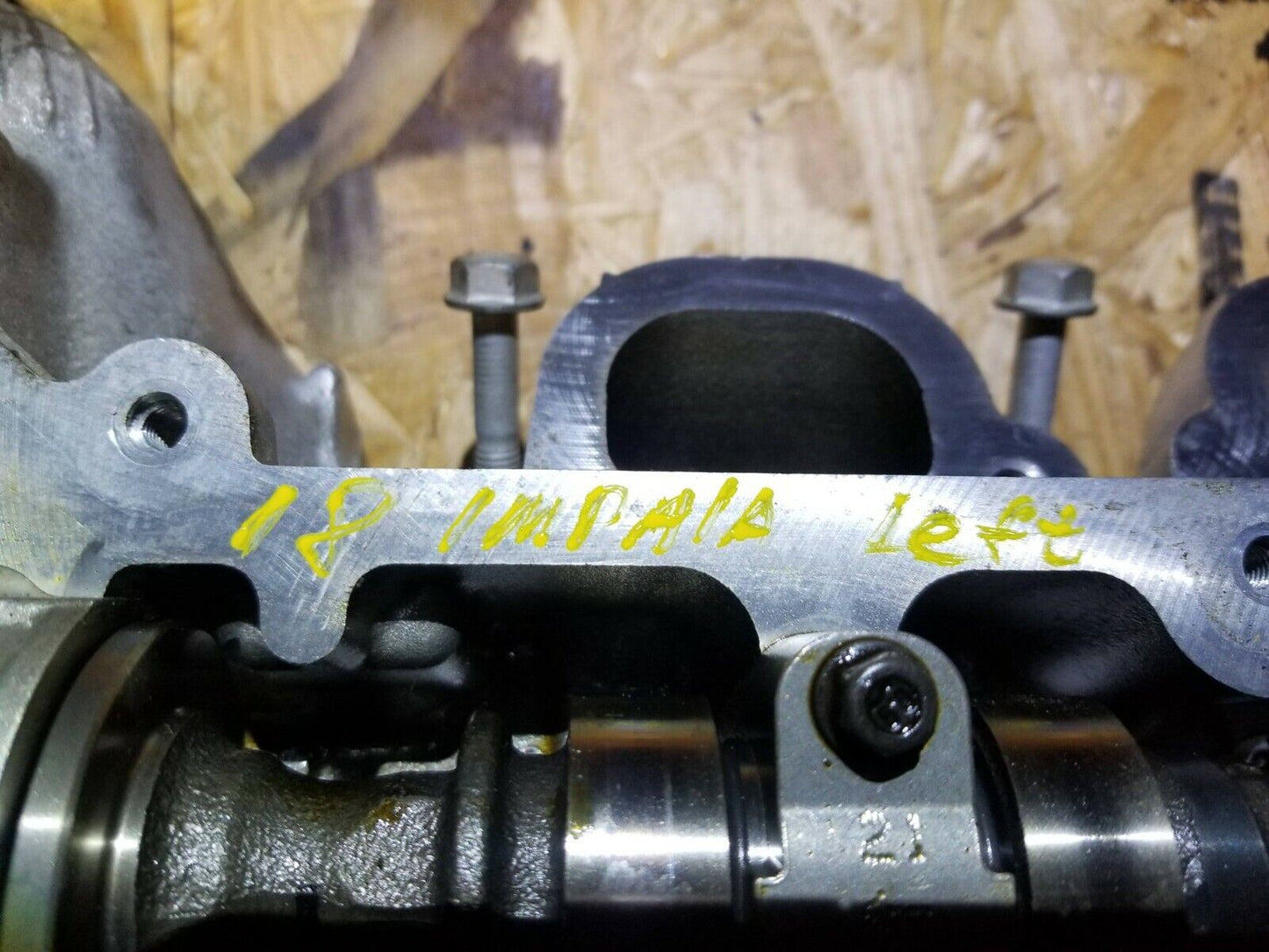 15 16 17 18 Chevy Impala 3.6l Engine Cylinder Head Left Driver Side OEM 42k