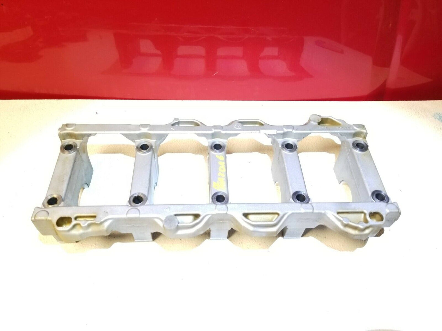 09 10 11 12 13 Mazda 6 2.5l Crankshaft Housing Support Bracket OEM 119k Miles