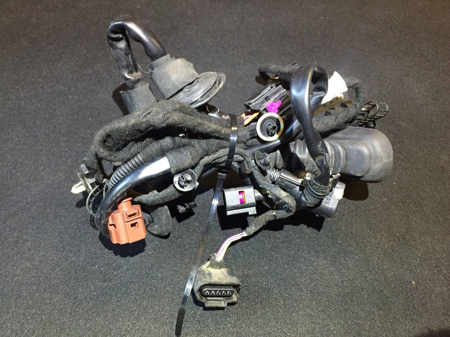 03 04 05 06 Audi A8 D3 Front Right Passenger Door Wire Harness 4e0971030 OEM