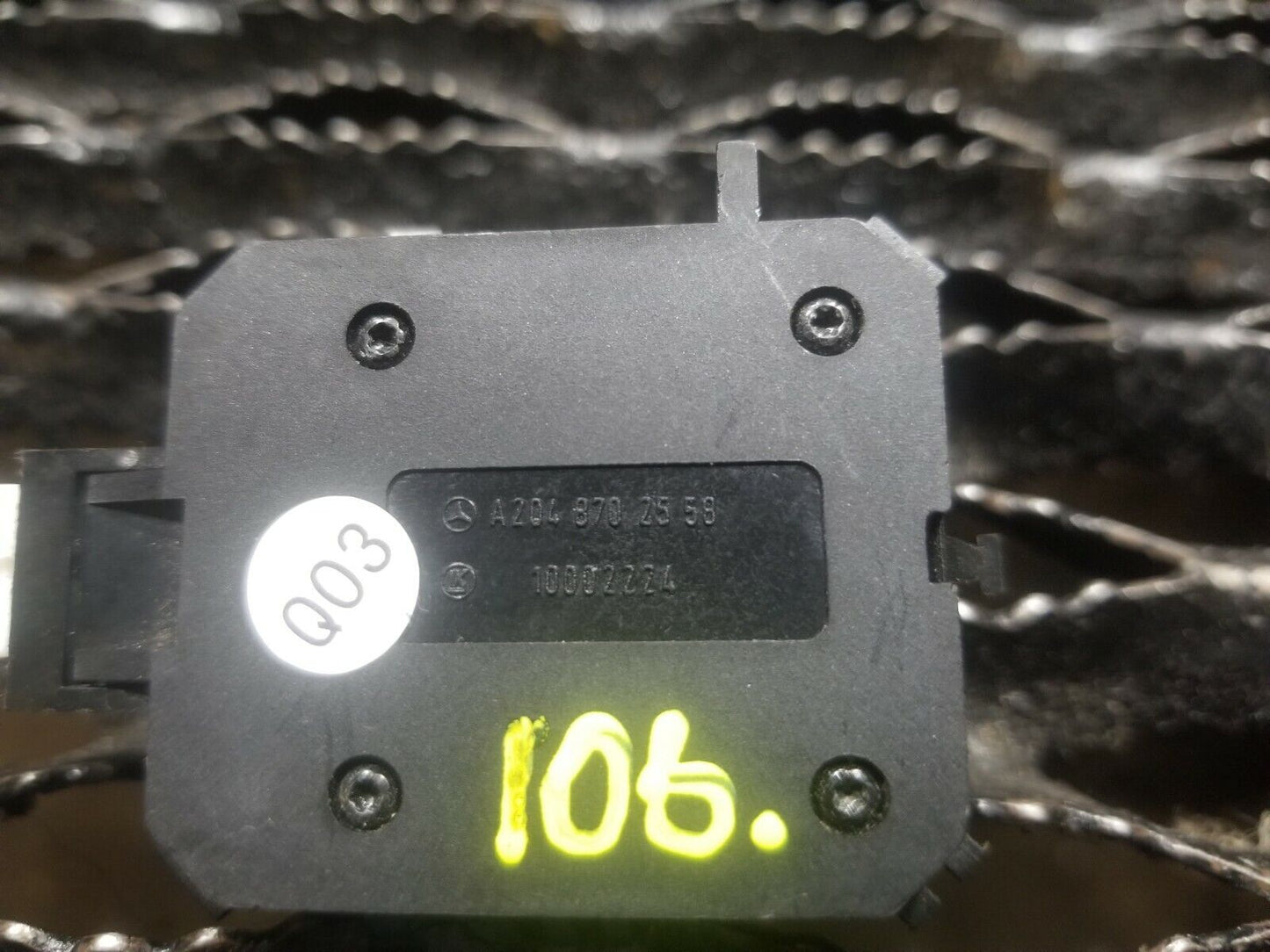 Mercedes Benz C E Gl Ml 2048702558 Seat Lumbar Control Switch Lh Driver OEM #106