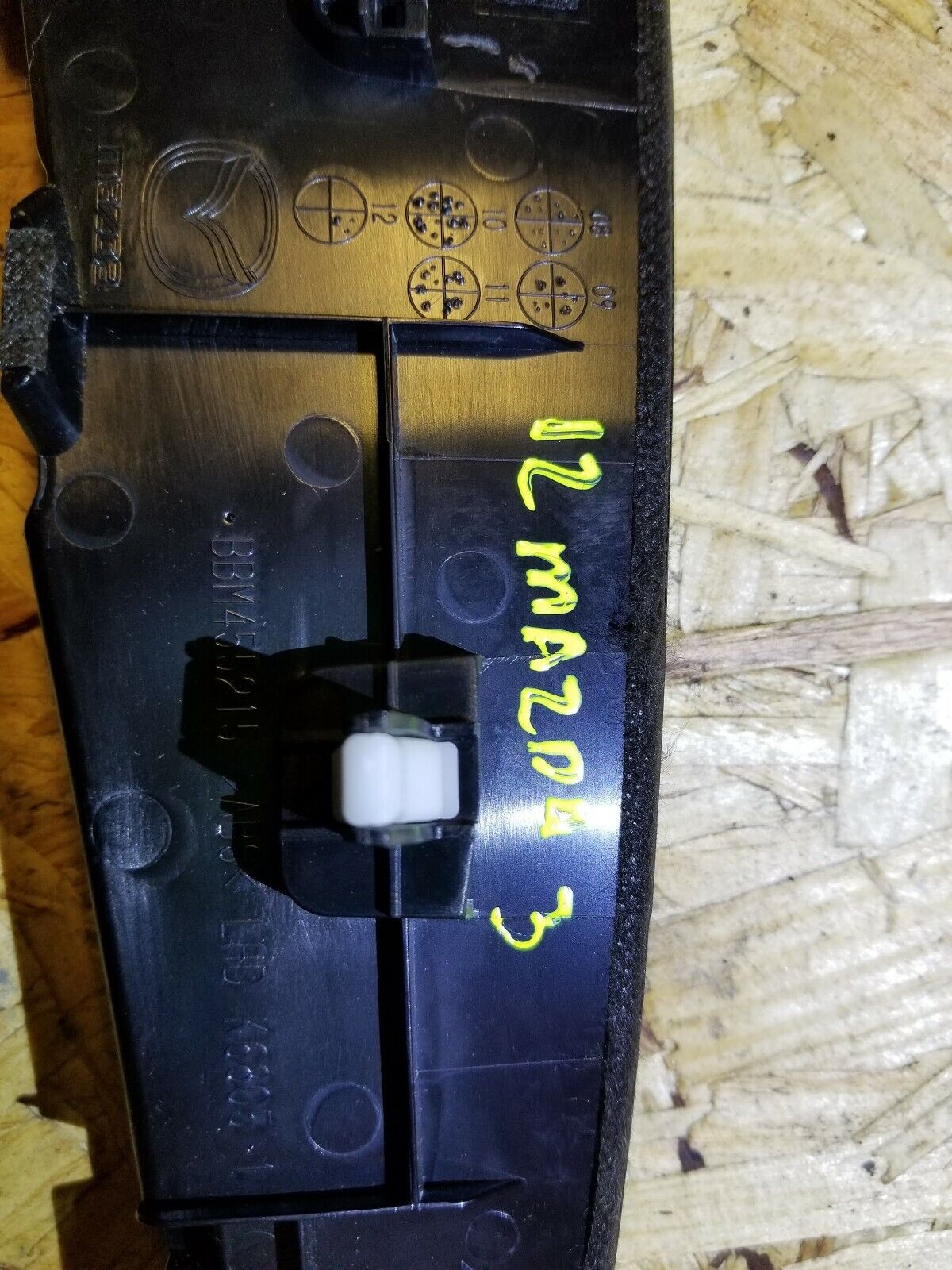 10 11 12 13 Mazda 3 Dash Dashboard Information Display Panel Trim OEM