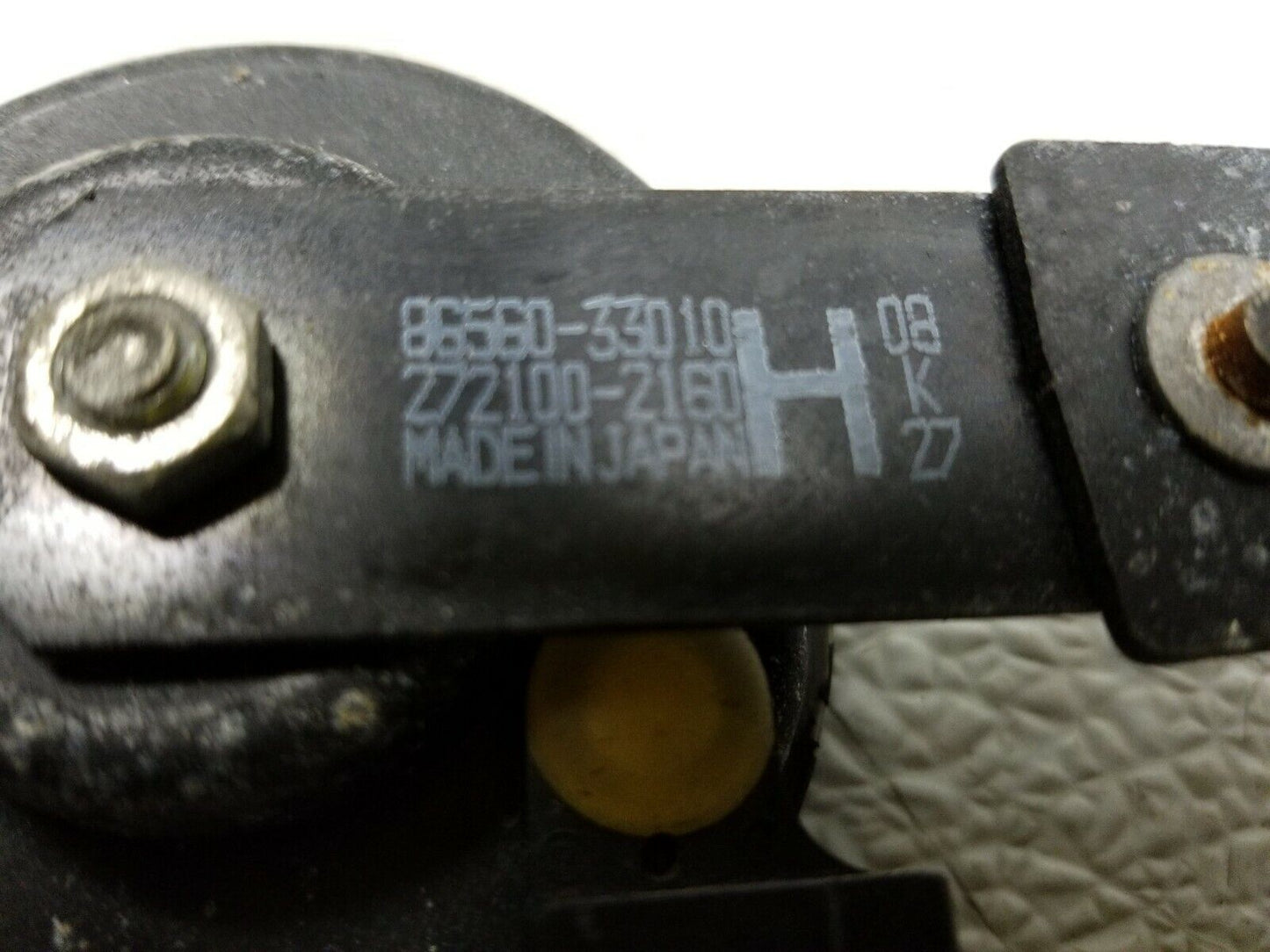 07 08 09 Lexus ES350 Alarm Horn Siren Signal 86560-33010 OEM
