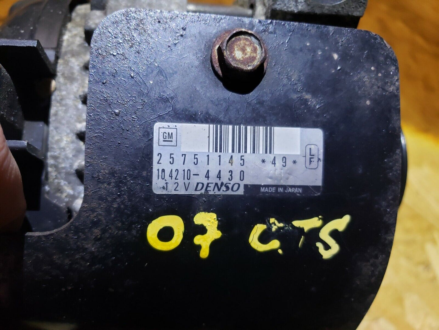 05 06 07 Cadillac CTS 2.8l Alternator Generator OEM D25