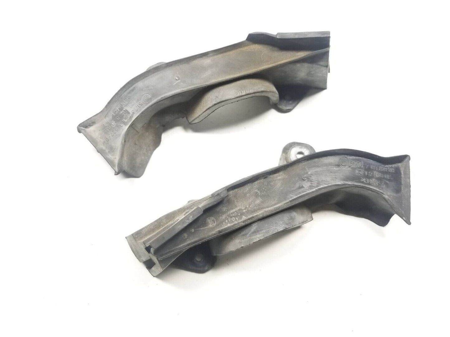 09 10 11 12 BMW 750li Engine Bay Hood Rear Lower Seal  •pair•  OEM
