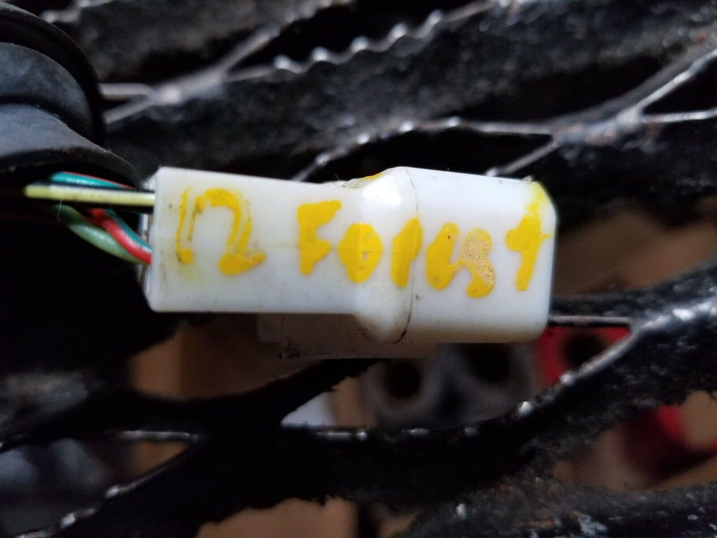 11 12 13 Subaru Forester Rear Left Driver Side Door Wire Harness 81823sc OEM 33k