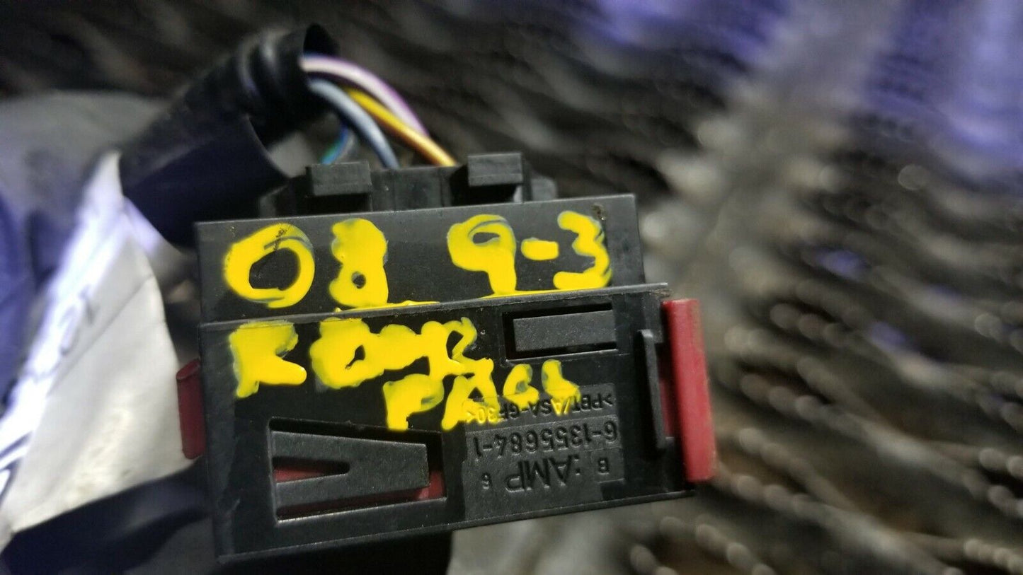 08 09 10 11 Saab 93 9-3 Rear Door Wire Wiring Harness Right Passenger Side OEM