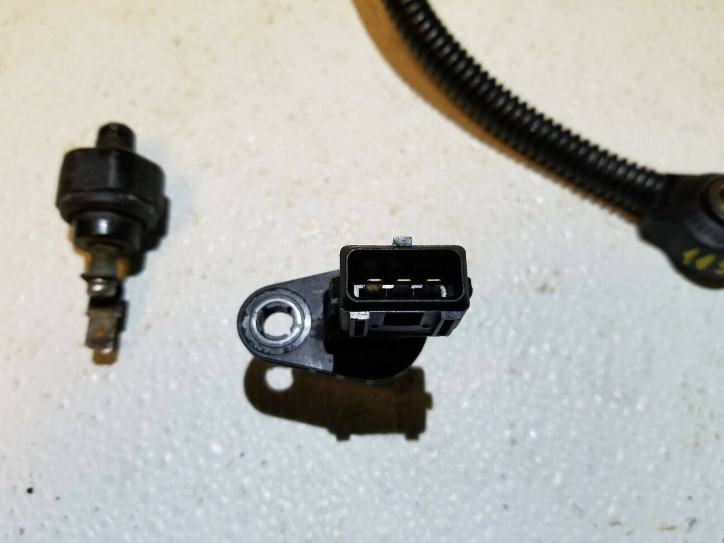 10 11 12 Kia Soul 2.0l Knock Oil Pressure Crankshaft Sensor 3pcs OEM 57k Miles
