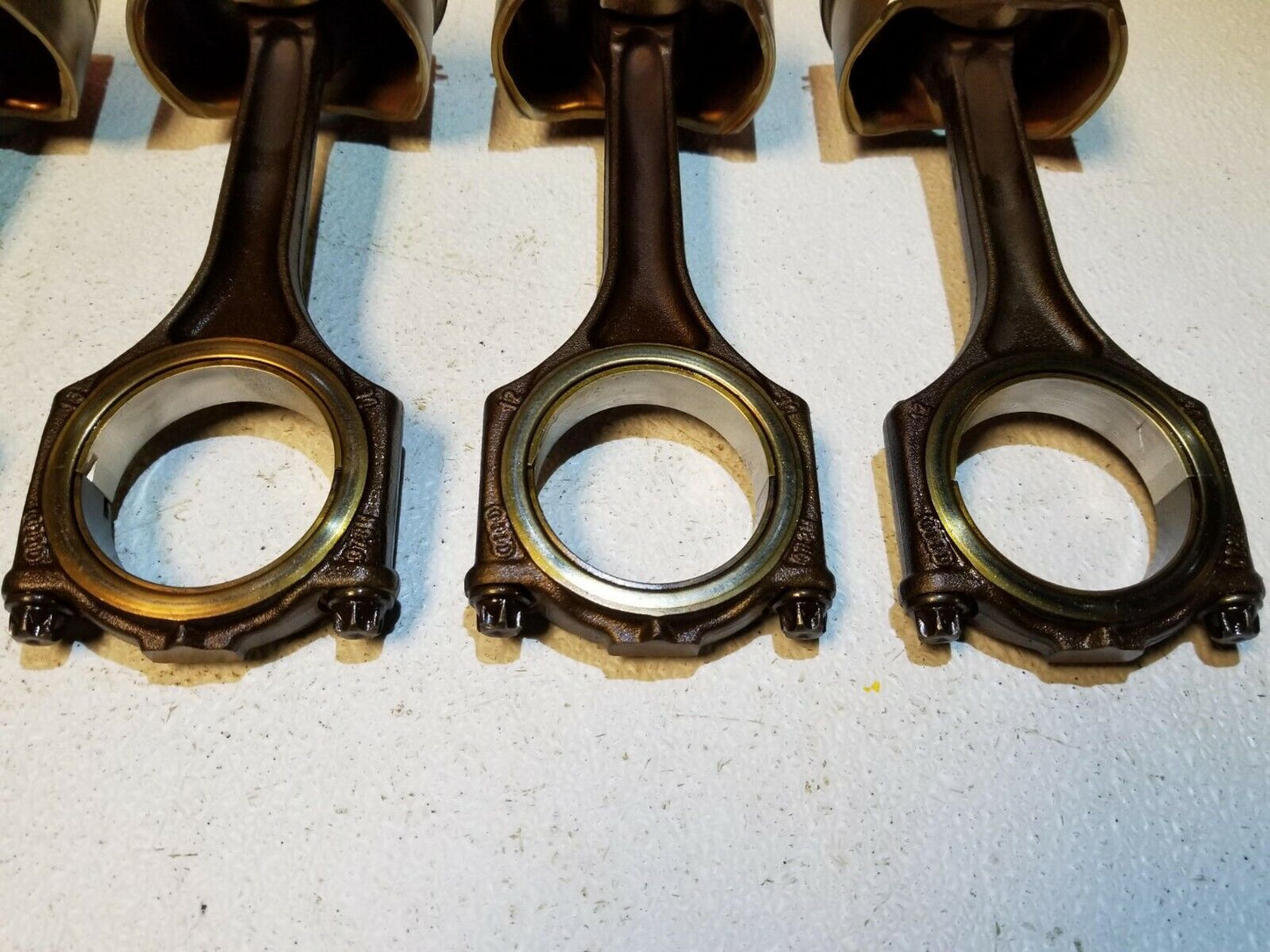 03 04 05 06 Audi A4 B6 3.0l Piston W/ Connecting Rod 6pcs Size: Std OEM •bgn•
