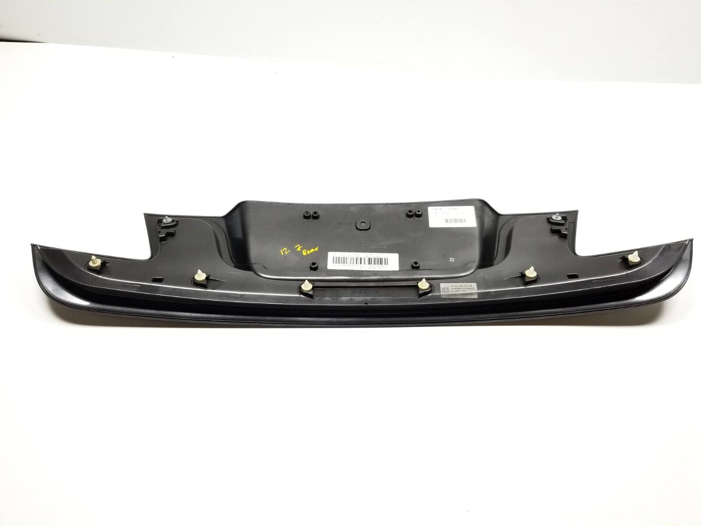 09 10 11 12 BMW 750li F02 Trunk Lid License Plate Panel Trim Finisher Cover OEM