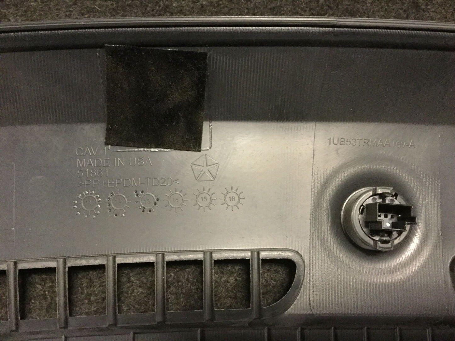 13 14 15 16 Dodge Dart Dash Heater Defroster Vent Grill OEM 4k Miles