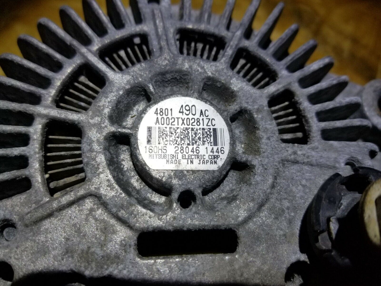 12 13 14 15 16 17 18 19 Dodge Journey Alternator Generator OEM