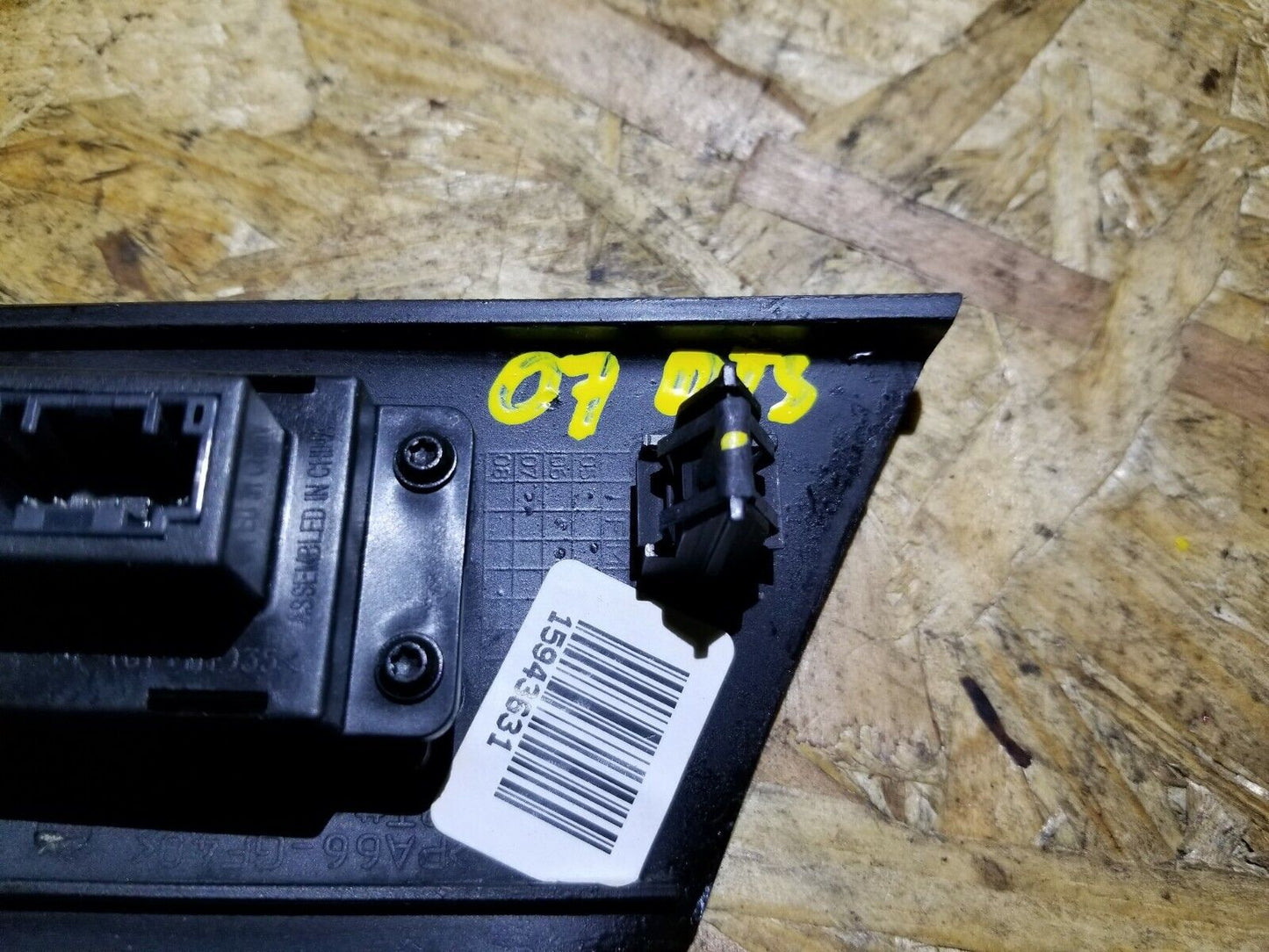 06 07 08 09 10 11 Cadillac DTS Driver Info Display Control With Bezel OEM