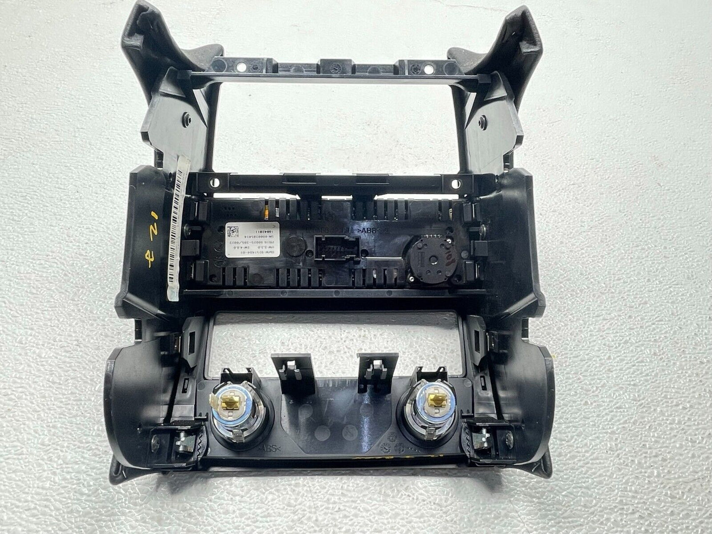 09 10 11 12 BMW 750li Center Console Rear Climate Control Panel Air Vent OEM